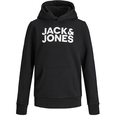 JACK & JONES JJECORP Logo Sweat Hood NOOS JNR JACK & JONES JJECORP Logo Sweat Hood NOOS JNR