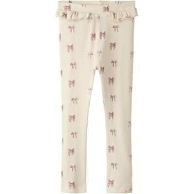 Lil' atelier mini Mädchen Nmfgavo Efi Slim Legging Lil Noos, Turtledove, 110 EU Lil' atelier mini Mädchen Nmfgavo Efi Slim Legging Lil Noos, Turtledove, 110 EU