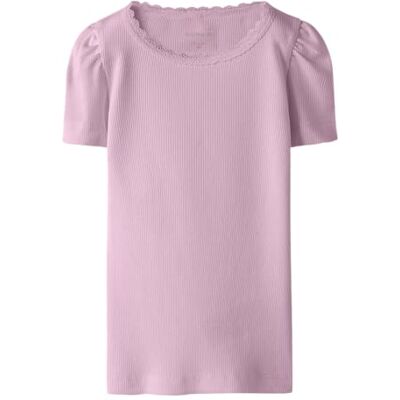 NAME IT Mädchen Nmfkab Ss Top Noos, Fragrant Lilac, 86 NAME IT Mädchen Nmfkab Ss Top Noos, Fragrant Lilac, 86