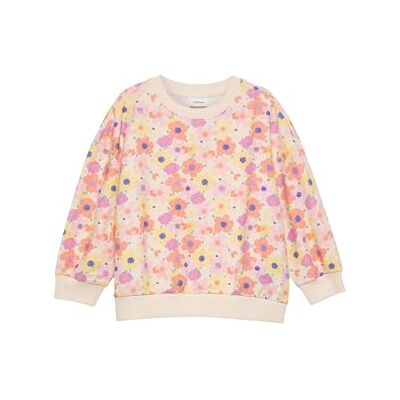 s.Oliver Junior Mädchen Sweatshirt – Oversize, All-Over-Print, Langarm s.Oliver Junior Mädchen Sweatshirt – Oversize, All-Over-Print, Langarm