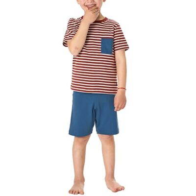 Schiesser Jungen Schlafanzug Set Pyjama kurz 100% Organic Bio Baumwolle Größe 92 bis 140 Schiesser Jungen Schlafanzug Set Pyjama kurz 100% Organic Bio Baumwolle Größe 92 bis 140