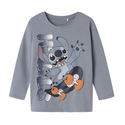 NAME IT Jungen Nmmadri Stitch Ls Nreg Top Box Wdi, Tradewinds, 92 NAME IT Jungen Nmmadri Stitch Ls Nreg Top Box Wdi, Tradewinds, 92