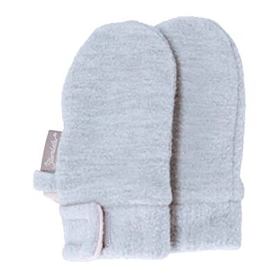 Sterntaler Baby Unisex Kinder Fäustel Melange Handschuh Baby Fäustlinge ohne Daumen, gefüttert mit Baumwollfleece rauchgrau, 1 Sterntaler Baby Unisex Kinder Fäustel Melange Handschuh Baby Fäustlinge ohne Daumen, gefüttert mit Baumwollfleece rauchgrau, 1