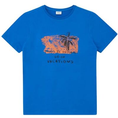 s.Oliver Junior Jungen Shirt 2177411 5604 ozeanblau 134/140 s.Oliver Junior Jungen Shirt 2177411 5604 ozeanblau 134/140