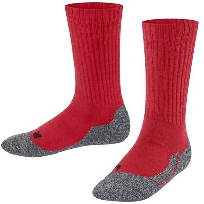 FALKE Unisex Kinder Socken Active Warm K So Wolle Funktionsmaterial dick atmungsaktiv einfarbig 1 Paar, Rot Lipstick 8000, 23-26 FALKE Unisex Kinder Socken Active Warm K So Wolle Funktionsmaterial dick atmungsaktiv einfarbig 1 Paar, Rot Lipstick 8000, 23-26