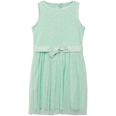 s.Oliver Junior Mädchen Kleid 2176011 Green 128 s.Oliver Junior Mädchen Kleid 2176011 Green 128