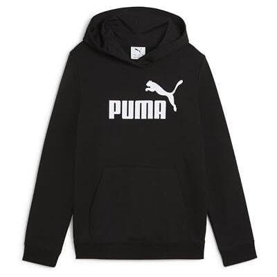 Puma Mädchen ESS No. 1 Logo Hoodie TR G Kapuzenpullis, Black, 128 Puma Mädchen ESS No. 1 Logo Hoodie TR G Kapuzenpullis, Black, 128