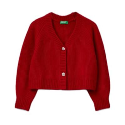 United Unisex Kinder Strickjacke United Unisex Kinder Strickjacke