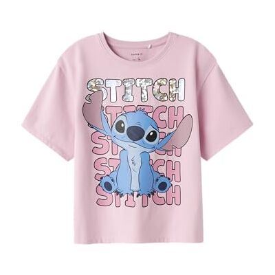 NAME IT Mädchen Girl Stitch T-Shirt, Corsage, 146-152 EU NAME IT Mädchen Girl Stitch T-Shirt, Corsage, 146-152 EU
