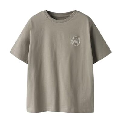 NAME IT Jungen Nkmboone Ss Nreg Top Box, Vintage Khaki, 134-140 EU NAME IT Jungen Nkmboone Ss Nreg Top Box, Vintage Khaki, 134-140 EU