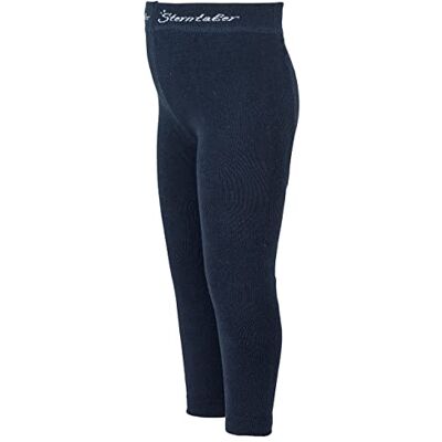 Sterntaler Leggings Uni Unisex Kinder Leggings aus weichem Baumwollmaterial, mit Elastananteil elastischer Komfortbund Marine, Größe 116 Sterntaler Leggings Uni Unisex Kinder Leggings aus weichem Baumwollmaterial, mit Elastananteil elastischer Komfortbund Marine, Größe 116