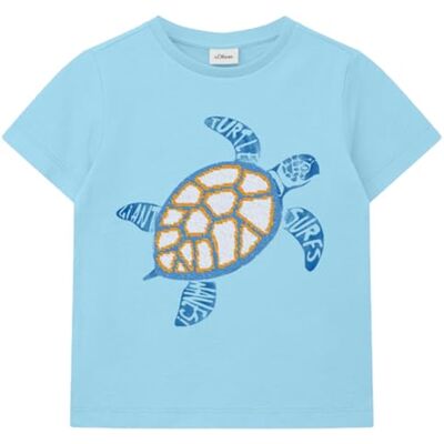 s.Oliver Junior Jungen Shirt 2179322 5207 blau 116/122 s.Oliver Junior Jungen Shirt 2179322 5207 blau 116/122