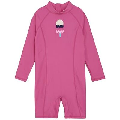 CareTec Mädchen-Badeanzug L/S, Raspberry Rose, 104 cm CareTec Mädchen-Badeanzug L/S, Raspberry Rose, 104 cm