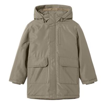 NAME IT Jungen Nkmmarlow Parka Jacket Pb, Timber Wolf, Numeric_122 NAME IT Jungen Nkmmarlow Parka Jacket Pb, Timber Wolf, Numeric_122