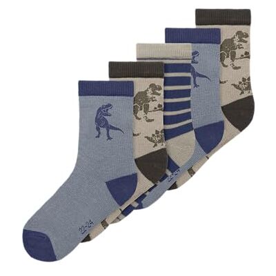 NAME IT Jungen Nmmniel 5P Sock, Delicioso, 25-27 (5er Pack) NAME IT Jungen Nmmniel 5P Sock, Delicioso, 25-27 (5er Pack)