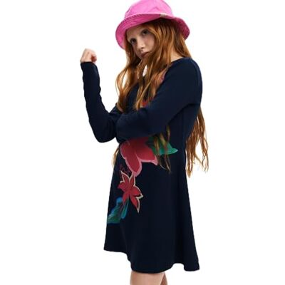 Desigual Unisex Kinder 25sgvk21 Kleid, Blau, 12 Jahre EU Desigual Unisex Kinder 25sgvk21 Kleid, Blau, 12 Jahre EU