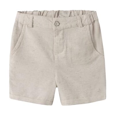 NAME IT Jungen Nmmfaher Shorts, Peyote Melange, 104 NAME IT Jungen Nmmfaher Shorts, Peyote Melange, 104