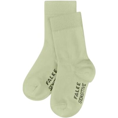 FALKE Unisex Baby Socken Sensitive B So Baumwolle mit Komfortbund 1 Paar, Grün Jade 7376, 80-92 FALKE Unisex Baby Socken Sensitive B So Baumwolle mit Komfortbund 1 Paar, Grün Jade 7376, 80-92