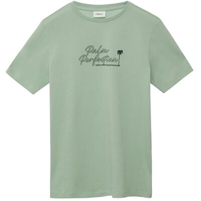 s.Oliver Junior Jungen T-Shirt – Jersey, Rundhals, Frontprint s.Oliver Junior Jungen T-Shirt – Jersey, Rundhals, Frontprint