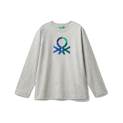 United T-Shirt für Kinder und Jugendliche, grau, 120 cm United T-Shirt für Kinder und Jugendliche, grau, 120 cm