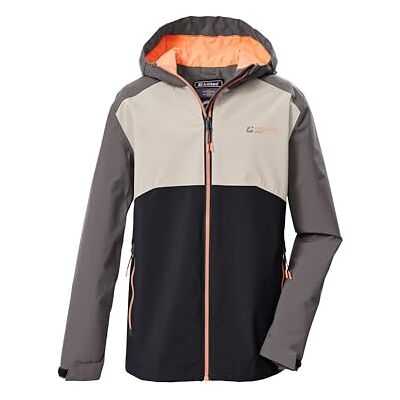 Killtec Jungen Funktionsjacke/Regenjacke wasserdicht mit Kapuze KOS 147 BYS JCKT, taupe, 164, 44092-000 Killtec Jungen Funktionsjacke/Regenjacke wasserdicht mit Kapuze KOS 147 BYS JCKT, taupe, 164, 44092-000