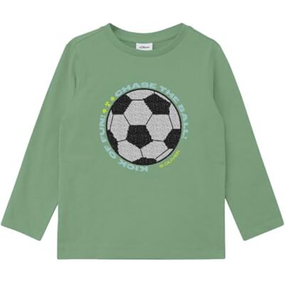 s.Oliver Junior Jungen Shirt 2177335 Green 128/134 s.Oliver Junior Jungen Shirt 2177335 Green 128/134