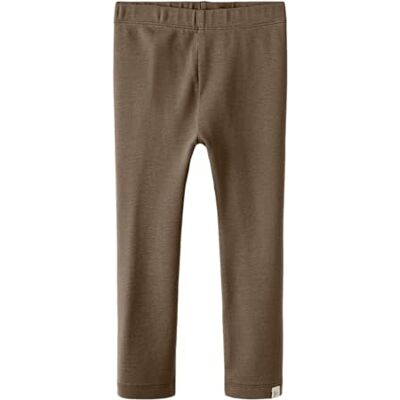 Lil' atelier mini Unisex Kinder Nmngayo Slim Leggings Lil Noos, Shitake, 92 Lil' atelier mini Unisex Kinder Nmngayo Slim Leggings Lil Noos, Shitake, 92