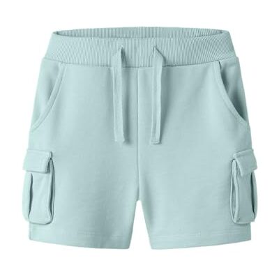 NAME IT Jungen Nmmoli Sweat Shorts Unb Noos, Limpet Shell, 116 cm NAME IT Jungen Nmmoli Sweat Shorts Unb Noos, Limpet Shell, 116 cm