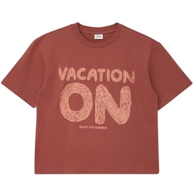 s.Oliver Junior Mädchen Shirt 2178001 3515 RED 146/152 s.Oliver Junior Mädchen Shirt 2178001 3515 RED 146/152