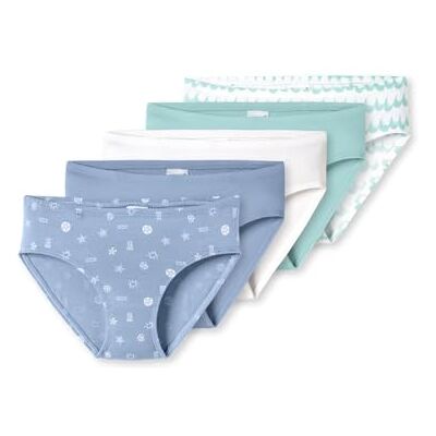 Schiesser Mädchen 5 Pack Slips Unterhosen 95/5 Organic Bio Baumwolle Größe 92 bis 140 Schiesser Mädchen 5 Pack Slips Unterhosen 95/5 Organic Bio Baumwolle Größe 92 bis 140