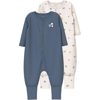 NAME IT Nbmnightsuit 2P Zip Ff Jet Tractor Noos NAME IT Nbmnightsuit 2P Zip Ff Jet Tractor Noos