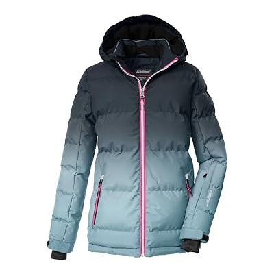 Killtec Mädchen Skijacke/Ski-Steppjacke mit Kapuze und Schneefang KSW 330 GRLS SKI QLTD JCKT, hellblau, 128, 42469-000 Killtec Mädchen Skijacke/Ski-Steppjacke mit Kapuze und Schneefang KSW 330 GRLS SKI QLTD JCKT, hellblau, 128, 42469-000