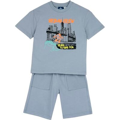 Chicco , Jungen‑Set mit T‑Shirt und Shorts aus Weichem Stoff, Kinderbekleidung, Designed in Italy Chicco , Jungen‑Set mit T‑Shirt und Shorts aus Weichem Stoff, Kinderbekleidung, Designed in Italy