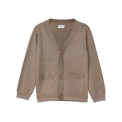 s.Oliver Junior Jungen Strickjacke 2174290 Brown 116/122 s.Oliver Junior Jungen Strickjacke 2174290 Brown 116/122