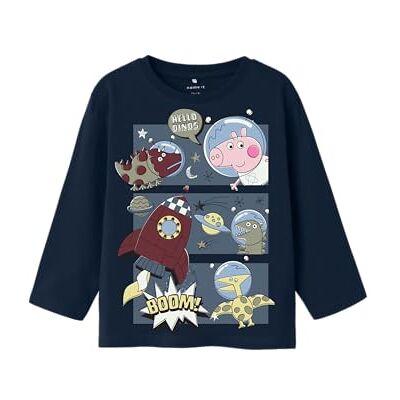 NAME IT Jungen Nmmdilip Peppa Ls Nreg Top Box Cplg, Navy Blazer, 92 EU NAME IT Jungen Nmmdilip Peppa Ls Nreg Top Box Cplg, Navy Blazer, 92 EU