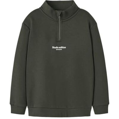 NAME IT Nkmbrody Ls Nreg Sweat Zip Bru Noos NAME IT Nkmbrody Ls Nreg Sweat Zip Bru Noos