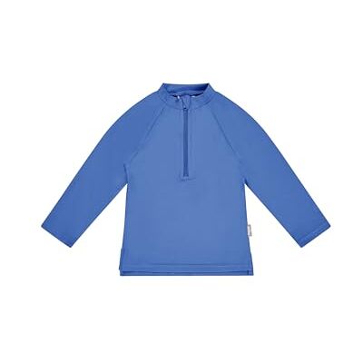 Sterntaler Badeshirt Langarm Uni – Kinder-Bademode aus elastischem Polyamid, Langarm, unifarben, Reißverschluss vorne mit Kinnschutz, Stehkragen, UV-Schutz 50+ – Meerblau, Größe 68 Sterntaler Badeshirt Langarm Uni – Kinder-Bademode aus elastischem Polyamid, Langarm, unifarben, Reißverschluss vorne mit Kinnschutz, Stehkragen, UV-Schutz 50+ – Meerblau, Größe 68