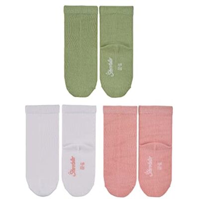 Sterntaler Baby-Mädchen 3er-Pack Uni Bambus Söckchen, zartrosa, 17-18 Sterntaler Baby-Mädchen 3er-Pack Uni Bambus Söckchen, zartrosa, 17-18