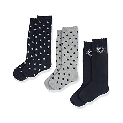 Chicco Unisex Kinder Set Kniestrümpfe aus Baumwolle Strümpfe (3er Pack) Chicco Unisex Kinder Set Kniestrümpfe aus Baumwolle Strümpfe (3er Pack)