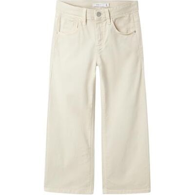 NAME IT Mädchen Nkfrose Wide Twi Pant 1115-tp Noos Hose, Turtledove, 176 EU NAME IT Mädchen Nkfrose Wide Twi Pant 1115-tp Noos Hose, Turtledove, 176 EU