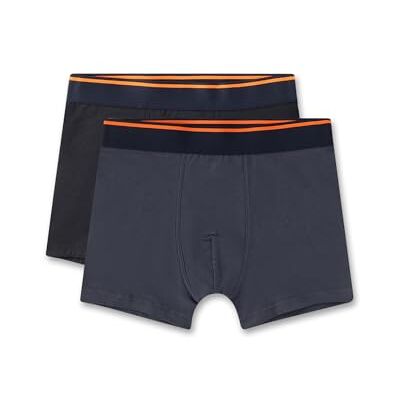 Sanetta Jungen-Hipshorts (Doppelpack) dunkelblau & dunkelgrau Hochwertige und nachhaltige Unterhose für Jungen aus Baumwoll-Mix. Inhalt: 2er Set Unterwäsche für Jungen Sanetta Jungen-Hipshorts (Doppelpack) dunkelblau & dunkelgrau Hochwertige und nachhaltige Unterhose für Jungen aus Baumwoll-Mix. Inhalt: 2er Set Unterwäsche für Jungen