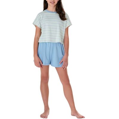 Schiesser Mädchen Schlafanzug kurz 100% Organic Bio Baumwolle Größe 140 bis 176 Schiesser Mädchen Schlafanzug kurz 100% Organic Bio Baumwolle Größe 140 bis 176