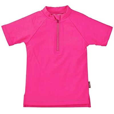 Sterntaler Mädchen Kurzarm-schwimmshirt Rash Guard Shirt, Magenta, 110-116 Sterntaler Mädchen Kurzarm-schwimmshirt Rash Guard Shirt, Magenta, 110-116