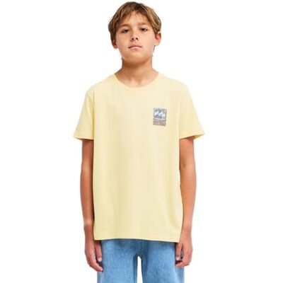 Billabong Jungen Tides T-Shirt, Retro-Gelb, 14 Jahre Billabong Jungen Tides T-Shirt, Retro-Gelb, 14 Jahre