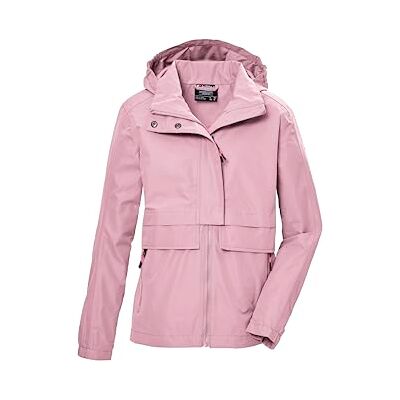 Killtec Mädchen Funktionsjacke ist wasserdicht/Jacke mit Kapuze KOS 149 GRLS JCKT, rose, 140, 43020-000 Killtec Mädchen Funktionsjacke ist wasserdicht/Jacke mit Kapuze KOS 149 GRLS JCKT, rose, 140, 43020-000