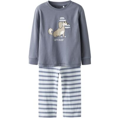 NAME IT Jungen Nmmramel Night Set Box, Flint Stone, 92 cm NAME IT Jungen Nmmramel Night Set Box, Flint Stone, 92 cm
