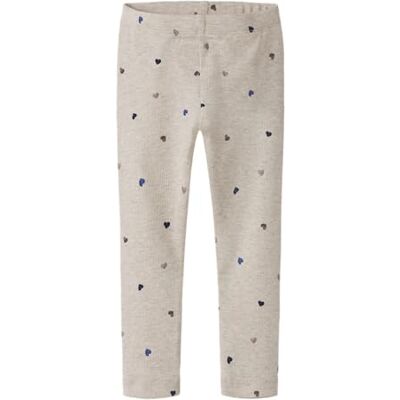 NAME IT Mädchen Nmfnutti Legging Noos, Peyote Melange, 110 NAME IT Mädchen Nmfnutti Legging Noos, Peyote Melange, 110