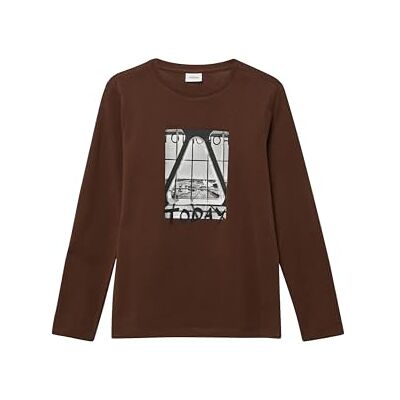 s.Oliver Langarm-Jersey-Shirt mit Frontprint s.Oliver Langarm-Jersey-Shirt mit Frontprint