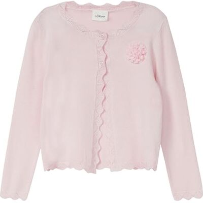 s.Oliver Junior Mädchen Strickjacke 2175981 Lilac/PINK 116/122 s.Oliver Junior Mädchen Strickjacke 2175981 Lilac/PINK 116/122