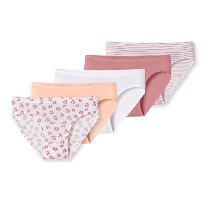 Schiesser Mädchen 5 Pack Slips Unterhosen 95/5 Organic Bio Baumwolle Größe 92 bis 140 Schiesser Mädchen 5 Pack Slips Unterhosen 95/5 Organic Bio Baumwolle Größe 92 bis 140